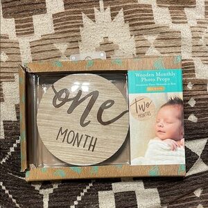 Wooden Monthly Photo Props